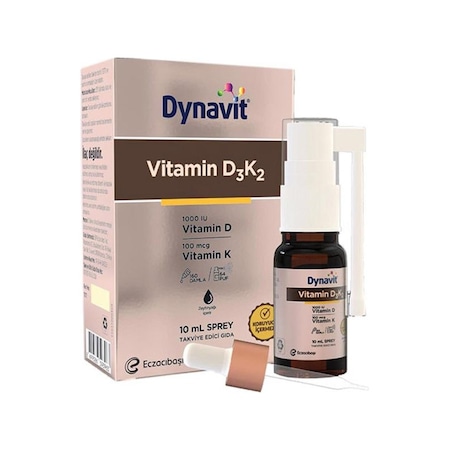 Dynavit Vitamin D3K2 10 ML Sprey