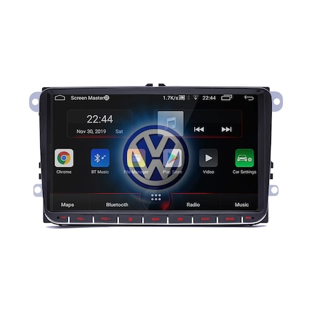 EXVOL 2 GB+32 GB Volkswagen Jetta Android 12 Multimedia Golf Passat Cady