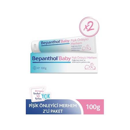 Bepanthol Baby Avantaj Paketi Pişik Önleyici Merhem 2 x 100 G