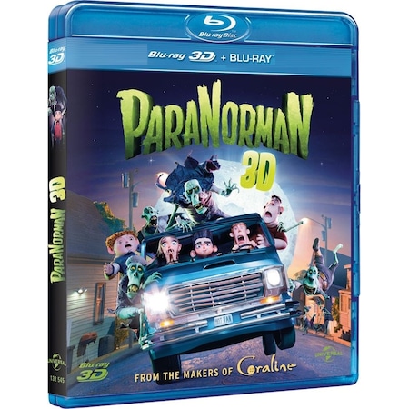 Paranorman 3D+2D Blu-Ray Tek Disk