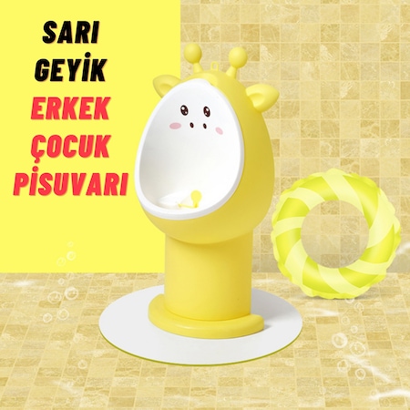 Dekohop Erkek Çocuk Pisuvar Sarı