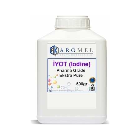 Iyot 500 G Ekstra Saf Iodine Pharma Gade