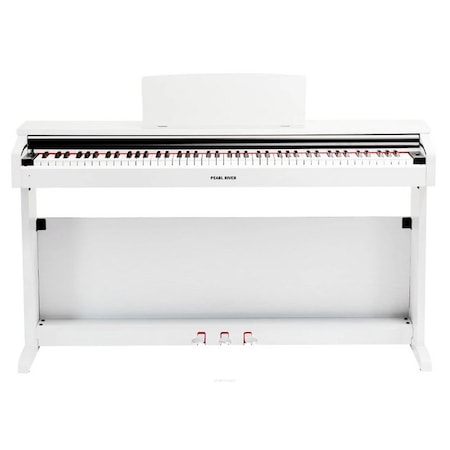 Pearl River V-03 Beyaz Dijital Piyano (Tabure+Kulaklık)