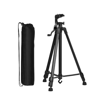 Novstrap Tripod 140 Cm Metal Profesyonel Kamera Fotoğraf Makinesi Projeksiyon Telefon Tutucu Tripod