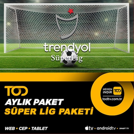 Tod 1 Aylık Süper Lig Paketi - (Web + Cep + Tablet + Smart Tv) (450591837)