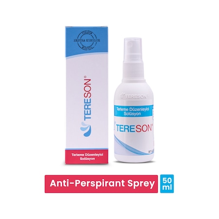 Tereson El Ayak ve Koltuk Altı Terleme Önleyici Unisex Solüsyon Sprey 50 ML