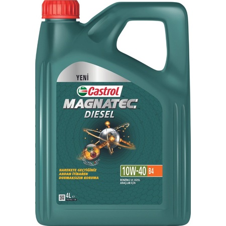 Castrol MAGNATEC Diesel 10W-40 B4 Motor Yağı 4 Litre