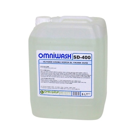 Omniwash SD-400 Köpük El Sabunu 5 L