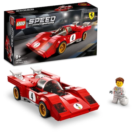 LEGO Champions 76906 1970 Ferrari 512 M 291 Parça