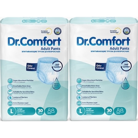 Dr. Comfort Emici Külot Hasta Bezi L 2 x 30'lu