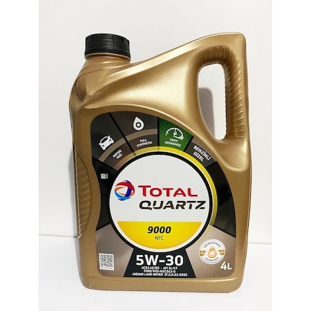 Total Quartz 9000 Nfc 5W-30 Tam Sentetik Motor Yağı 4 L