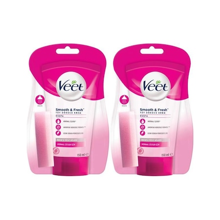 Veet Normal Ciltler için Duşta Tüy Dökücü Krem 150 ML x 2