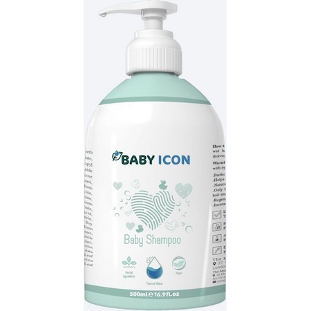 Baby Icon Saç ve Vücut Bebek Şampuanı 500 ML