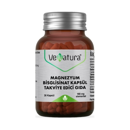 VeNatura Magnezyum Bisglisinat 30 Kapsül