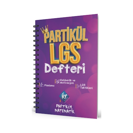 Partikül LGS Planlama Defteri Kr Akademi Yayınları