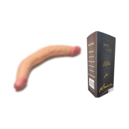 Lilitu Shop 36 Cm Çift Taraflı Realistik Dildo Anal Vajinal Penis