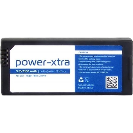 Power-xtra - Djı - Ryze Tello Drone Bataryası - 3.8v 1100 Mah Bat