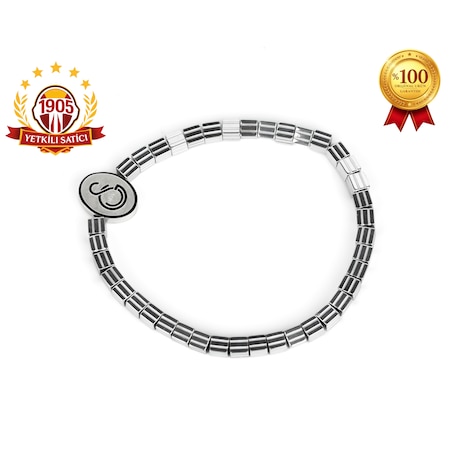 Gs Kare Hematit 4mm Doğaltaş Bileklik