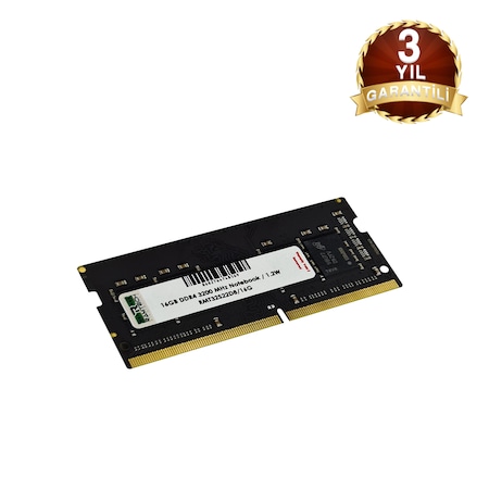 Ramtech RMT32S22D8/16G 16 GB DDR4 3200 MHz CL15 Notebook Ram