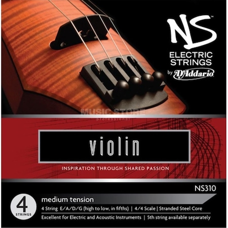 D'Addario Ns310 4/4M Ns Elektro Keman Teli