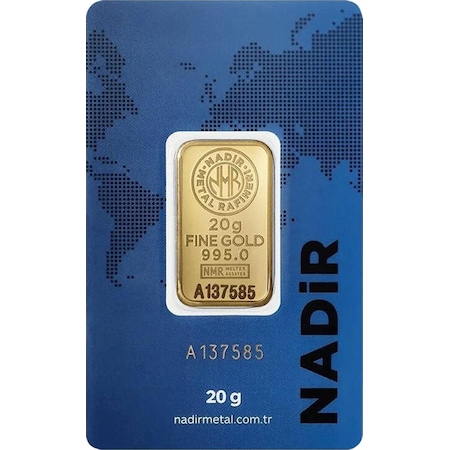 Nadir Gold 24 Ayar Gram Altın 20 G