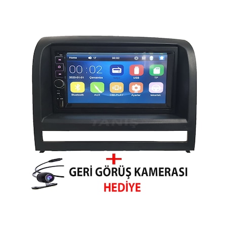 Fiat Albea Palio Double Teyp Bt-Usb-Mirrorlink Dokunmatik Ekranlı