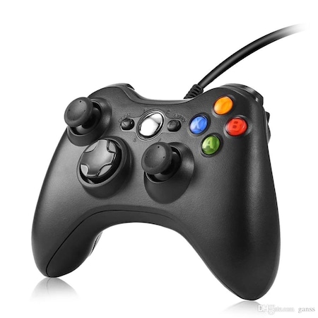 Xbox 360 Pc Uyumlu Wired Kablolu Kol Gamepad Joystick Controller