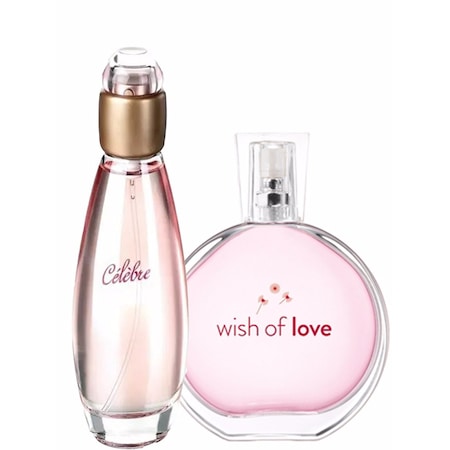 Avon Wish Of Love Kadın Parfüm EDT 50 ML + Celebre Kadın Parfüm EDT 50 ML