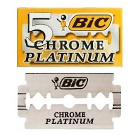 Bic Chrome Platinum Çift Taraflı Tıraç Bıçağı 100'lü Kutu