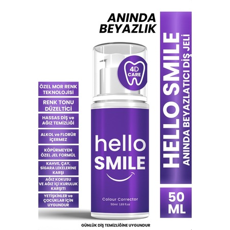 Procsin Hello Smile Anında Beyazlatıcı Diş Jeli 50 ML