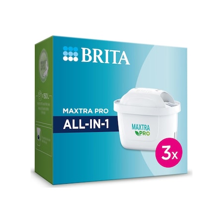 Brita Maxtra Pro All-in-1 Su Arıtma Filtresi 3'lü