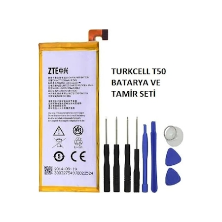 Senalstore Turkcell T50 Pil Batarya Ve Tamir Seti