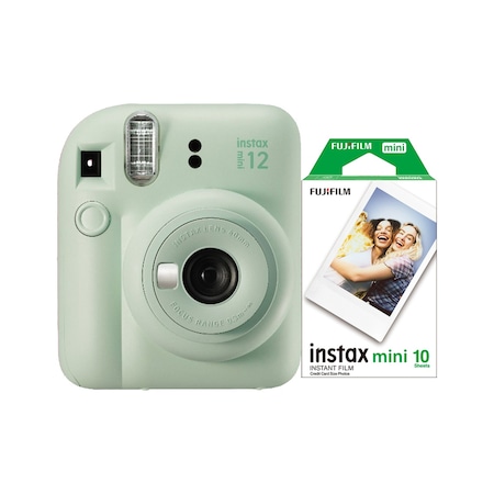 Fujifilm Instax Mini 12 Fotoğraf Makinesi + Askı + Pil + 10'lu Film