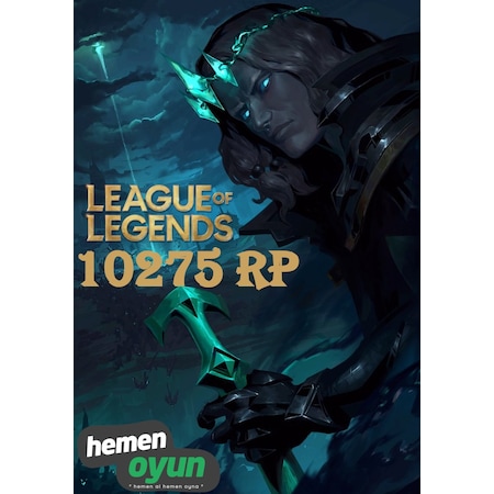 Hemenoyun League Of Legends Lol 10275 Rp Riot Points Tr
