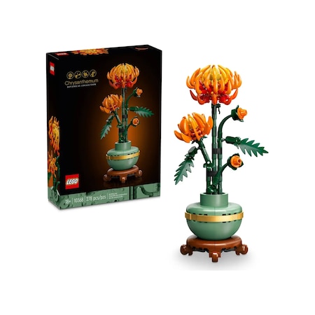 LEGO® Icons 10368 Botanicals Krizantem 278 Parça