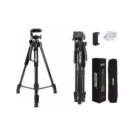 Zomei Z1200 5kg Kapasiteli 165cm Pan Kafa Profesyonel Tripod