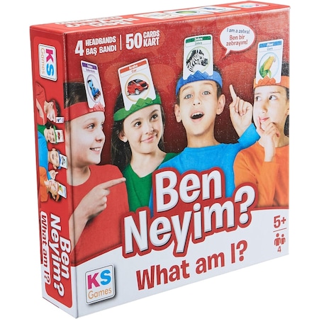 KS Games Kids What Am I (Ben Neyim) Kutu Oyunu