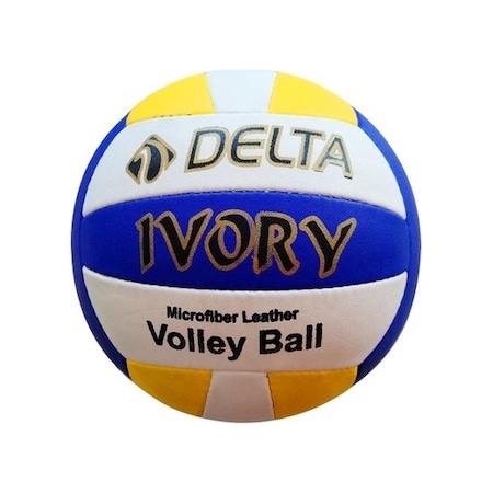 Delta Ivory No 5 El Dikişli Voleybol Topu Mavi Sarı