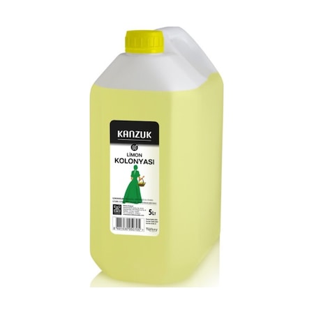 Kanzuk 60 Derece Limon Kolonyası Bidon 5 L