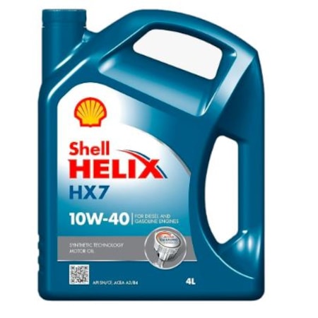 Shell Helix HX7 10W-40 Sentetik Motor Yağı