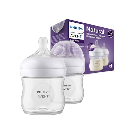 Philips Avent Natural Response PP 2'li Biberon Seti 125 ML 0+ Ay PAV-SCY90002