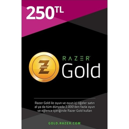 Vatangame Razer Gold 250 TL