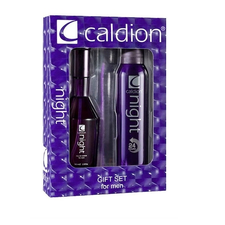 Caldion Night Erkek Parfüm EDT 100 ML + Deodorant 150 ML