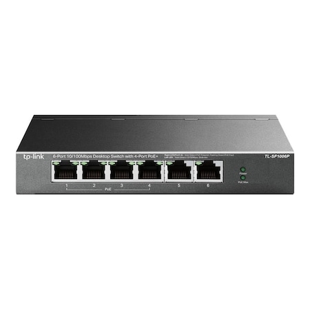 TP-LinkTL-SF1006P6Port10/100Mbps4PortPoEMasaüstüSwitch