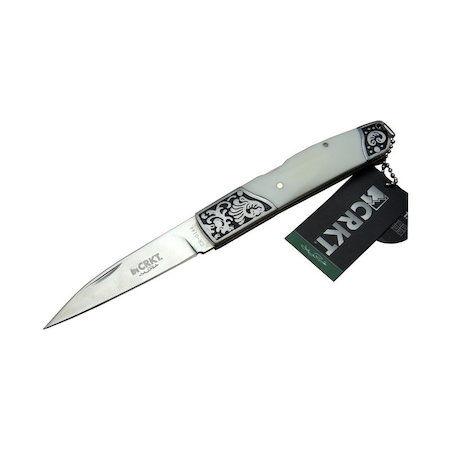 Crkt Cr 0144 Wy Kamp Çakı 20 Cm - Sedef Saplı, Kılıflı, Kutulu