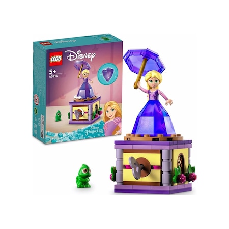 LEGO® Disney Dönen Rapunzel 43214 5+ Yaratıcı Oyuncak Yapım Seti - 89 Parça