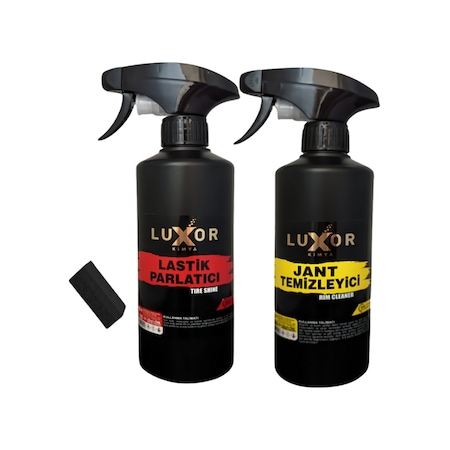 Luxor Kimya Gold Set Lastik Parlatıcı ve Jant Temizleyici 473 ML