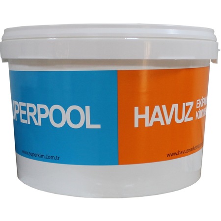 SPP Superpool Superchlor 90 Toz Klor 90 GR 5 KG Havuz Kimyasalı