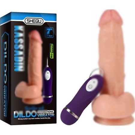 Truva Shop Shequ Kassadin 17 Cm Ultra Soft 10 Titreşimli Realistik Vibratör Dildo