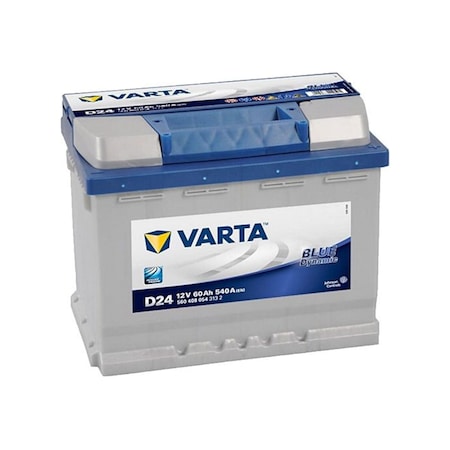 Varta D24 12V 60 Ah Blue Dynamic Akü Üretim 2024